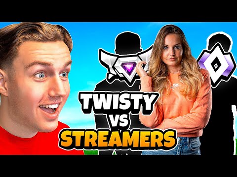 3 STREAMERS vs TWISTY (€250 Rocket League Challenge)