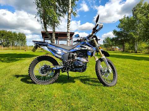 фото мотоцикл roliz (ekonika) sport-003 rrc синий 300см 0