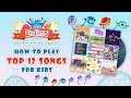 Endless Music Activity Learn How To Play TOP 12 Songs For Kids Originator Games