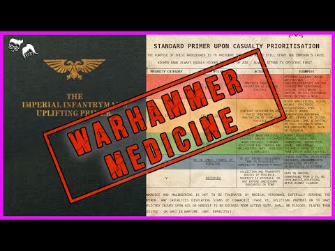 DOCTOR REACTS to Battlefield MEDICINE in the IMPERIAL Guard Primer | Warhammer 40k