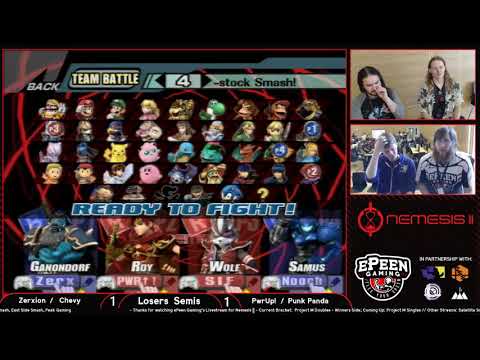 Nemesis || - Zerxion / Chevy Vs. Pwrup! / Punk Panda - Project M Doubles (Losers Semis)