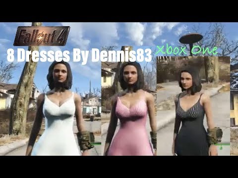 Fallout 4 Xbox One Mods|8 Dresses By Dennis83