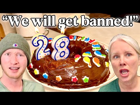 Momma makes me a Chocolate Mayonnaise Coke Cake for my BIRTHDAY! 😱