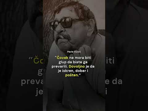 Iskrenost i poštenje – Pavle Vuisić #shorts #shortsfeed