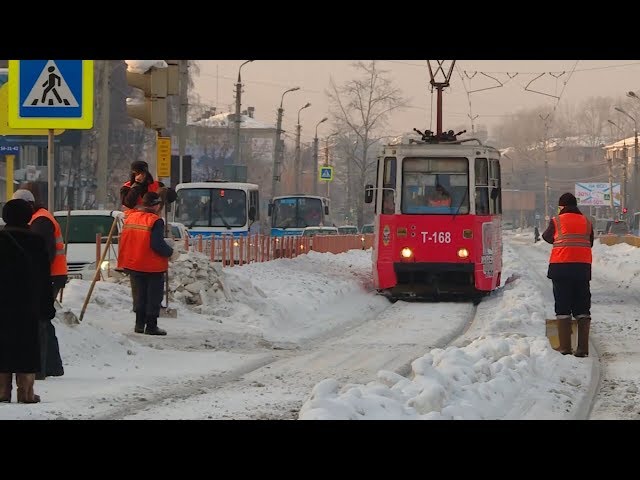 Нештатная ситуация с ангарскими трамваями