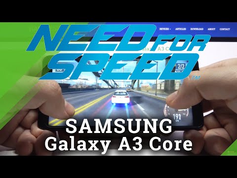 Samsung Galaxy A3 Core NFS No Limits Racing Game Test