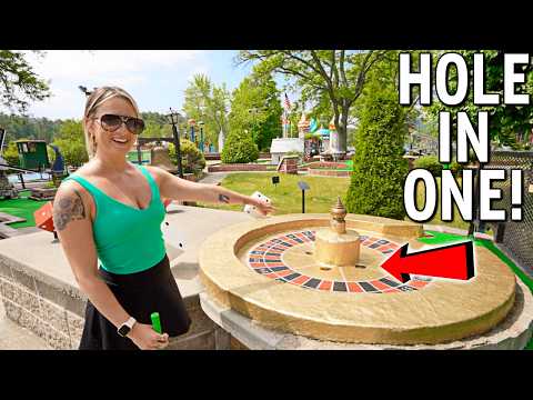 The World's BEST Old School Mini Golf Course! - MUST PLAY!