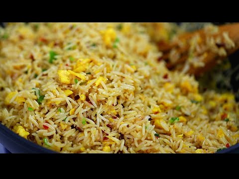 PERFECT GARLIC BUTTER FRIED RICE - GARLIC FRIED RICE RECIPE