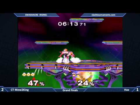 Smashacre Rising - CT Mew2King vs Hax - Grand Finals - SSBM