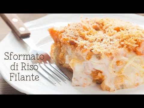 Sformato di Riso Filante con Mozzarella e Salsiccia | Ricetta Riso al Forno Facile | 55Winston55