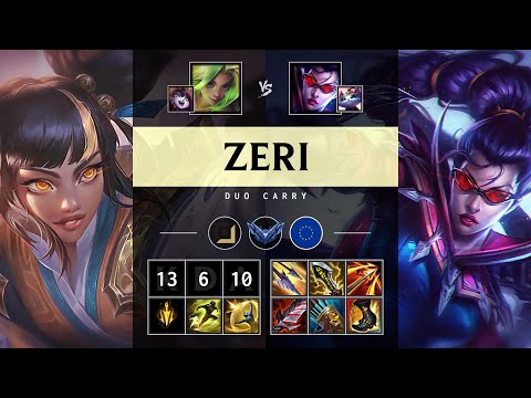 Zeri ADC vs Vayne - EUW Diamond Patch 25.04