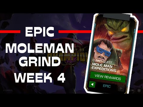 Epic Mole Man Expedition Week 4 100% | Marvel Contest of Champions