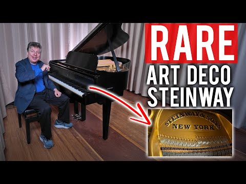 *RARE* 1941 Steinway & Sons Art Deco - Ebony Satin image 18