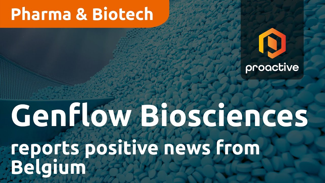 Genflow Biosciences reports positive news from Belgium
