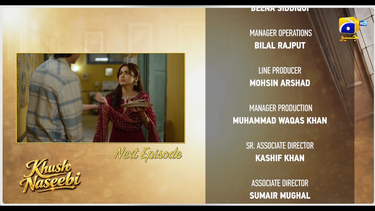 Khush Naseebi Episode 32 Teaser - 23rd April 2026 - HAR PAL GEO