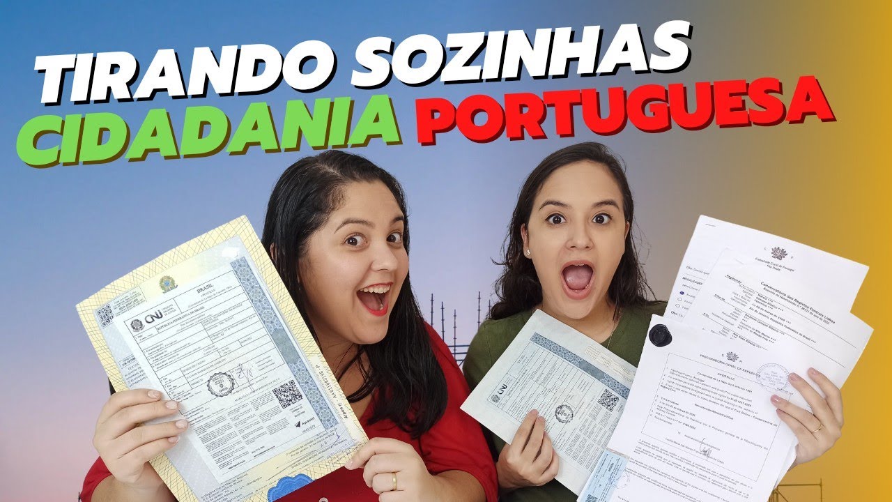 TIRANDO Cidadania Portuguesa sozinha, sem consultoria.