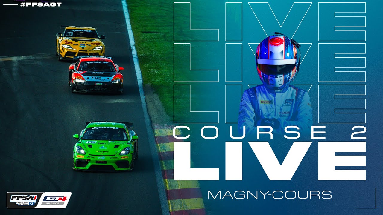 LIVE &ndash; Course 2 &ndash; Championnat de France FFSA GT &ndash; Magny-Cours 2025