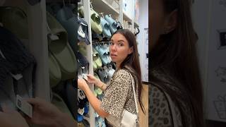 Nicole was picking out slippers for her daddy