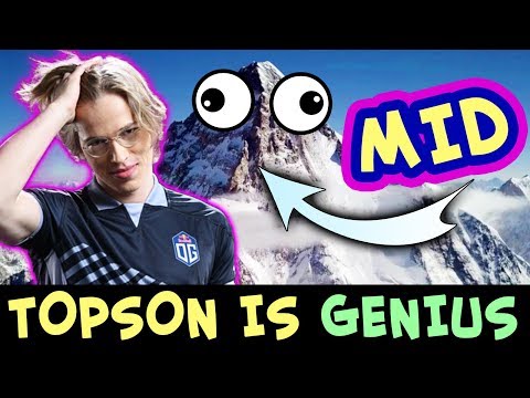 TOPSON can WIN MID on ANY HERO — ABSOLUTE GENIUS
