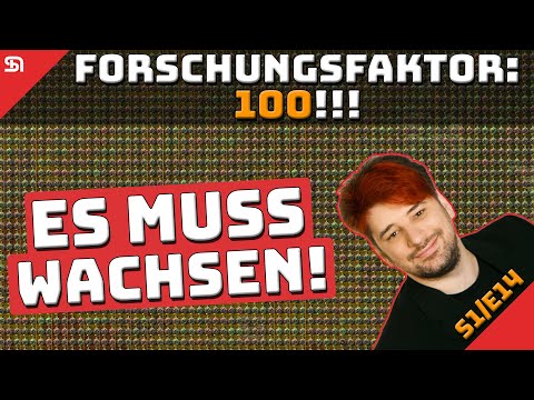 Factorio mit 'Forschungsfaktor100' | S01 E14 | Aus Gelb mach Rot | Deutsch/German