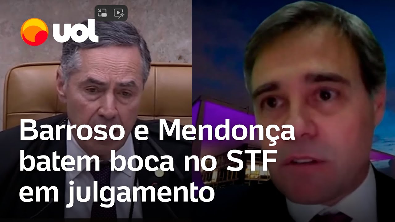 Descriminalização do porte de maconha: Barroso e Mendonça batem boca no STF em julgamento