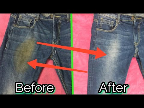 जीन्स कपड़ों से सख्त दाग कैसे हटाएं || How to Remove...