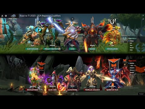 The International 2023 | Southeast Asia Qualifier | Execration (0) vs Team SMG (1) - Game 2