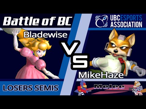[62bit] Bladewise (Peach) vs. Amino | MikeHaze (Fox) | SSBM LSF | BoBC
