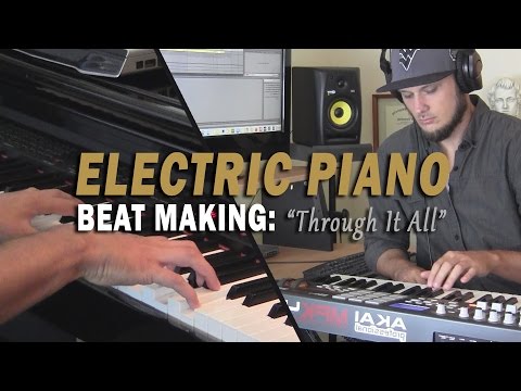 Smooth Rhodes Piano Hip Hop Beat Making Video 
