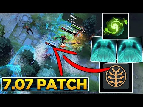 Dota 2 - 7.07 Patch - Kunkka New Talent Ghost Ship Fleet Refresher Combo
