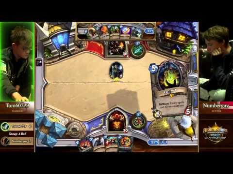 Numberguy vs. Tom60229 - Group A - Match 4 - Hearthstone World Championship 2014