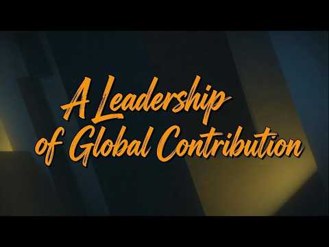 A leadership of global contribution
