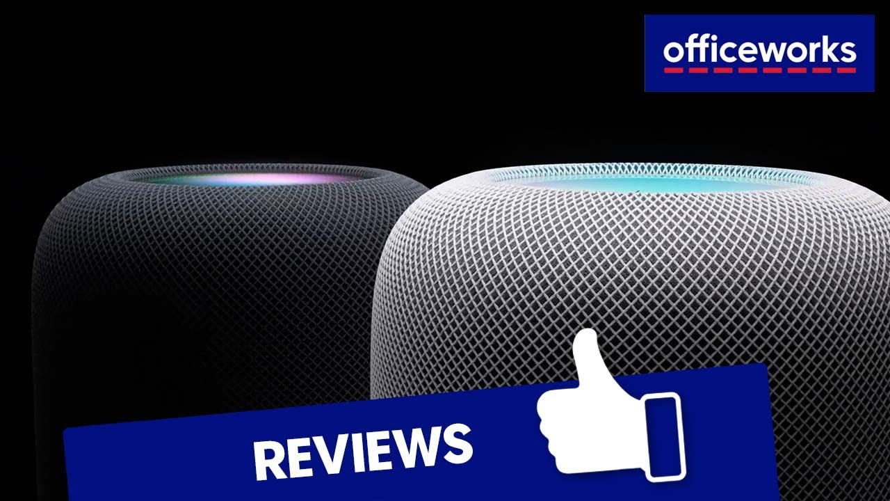 Apple HomePod 2nd Generation Midnight | Officeworks Apple HomePod 2nd Generation Midnight | Officeworks