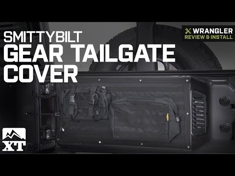 Jeep Wrangler Smittybilt GEAR Tailgate Cover (2007-2018 JK) Review & Install