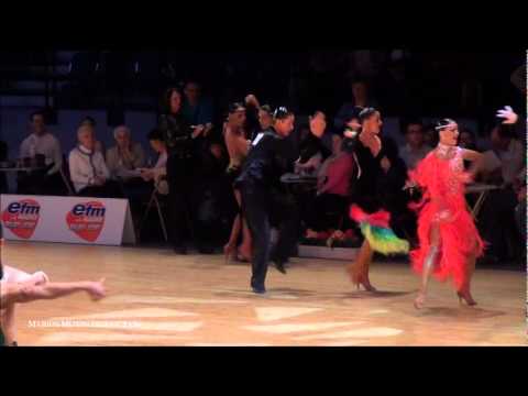 International Evry - Adult Latin - Quarter Final Samba - Malthe Brinch Rohde & Hanne Marie Akselsen