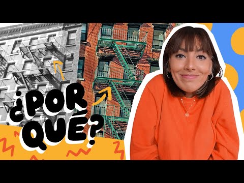 ¿Por qué Nueva York tiene ahí las escaleras de incendio? 🔥