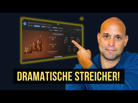 Extrem schnell realistische Strings in Logic Pro 11 (Tutorial Deutsch)
