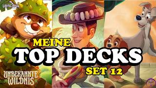 STARKE SET 12 DECKS für eure SETCHAMPS | Disney Lorcana Set 12 Unbekannte Wildnis | Meta Report