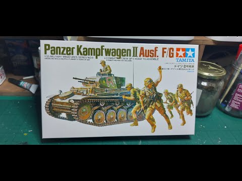 Tamiya 35009 Panzer Kampfwagen II Ausf. F/G 1:35 Photo build