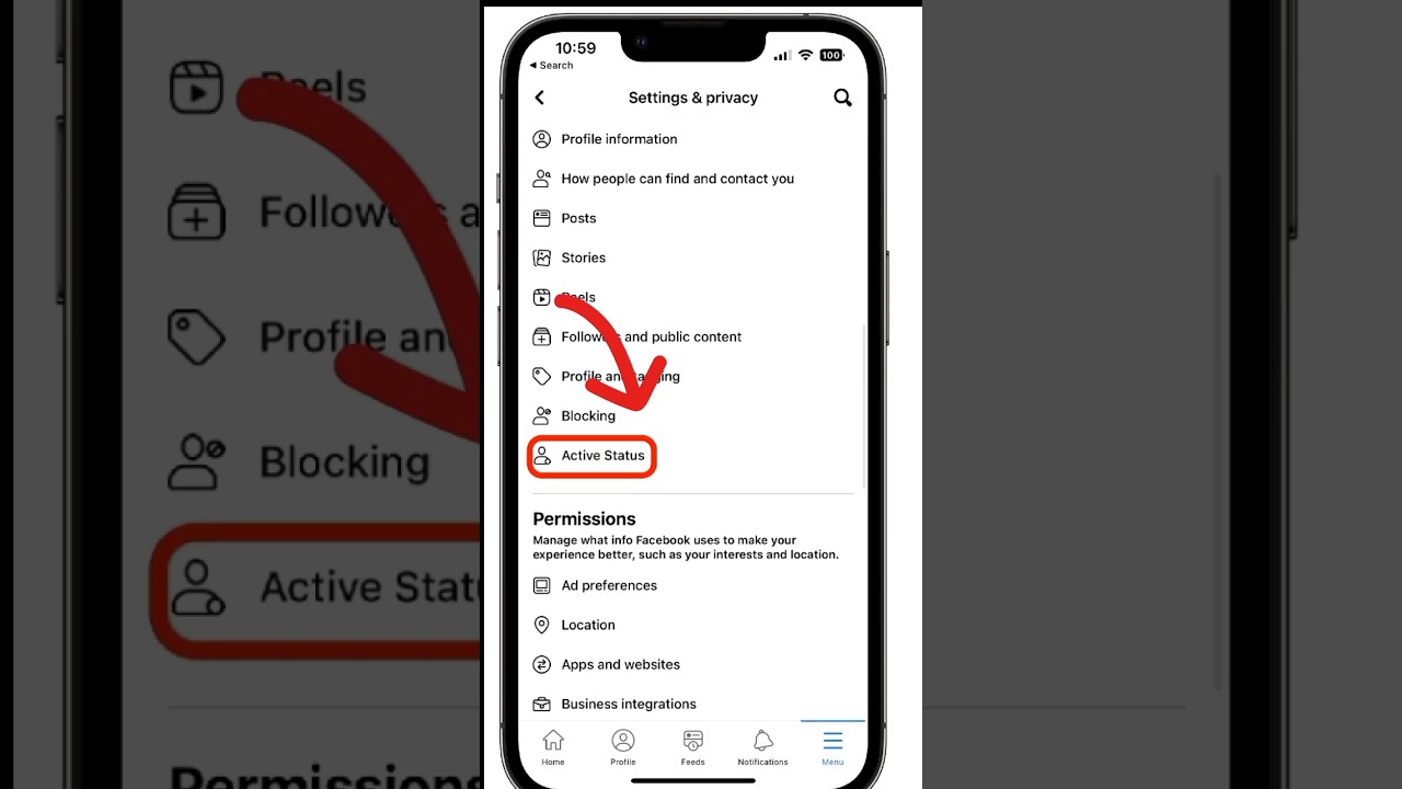 How To Turn Off Facebook online status ll Deactivate Facebook Online Status ll #shorts #short