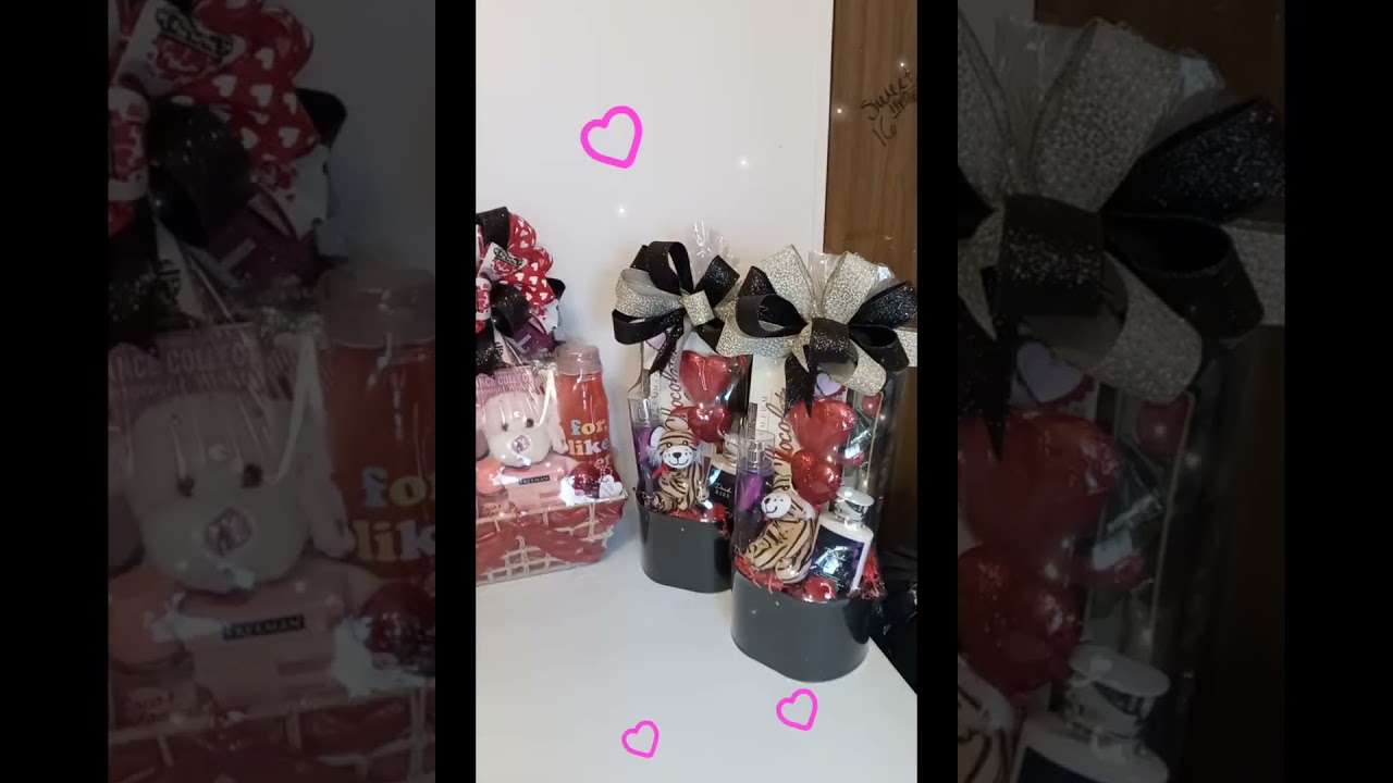 💞2023 VALENTINE'S DAY GIFT BASKETS FOR HER|DIY💃
