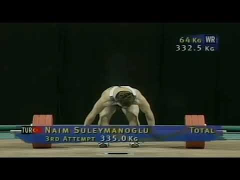Naim süleymanoğlu 1996 dünya rekoru