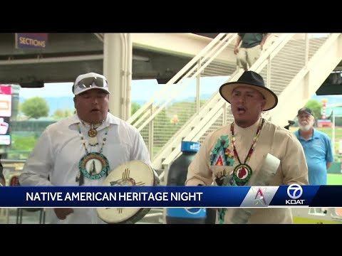 Isotopes celebrate Native American Heritage night