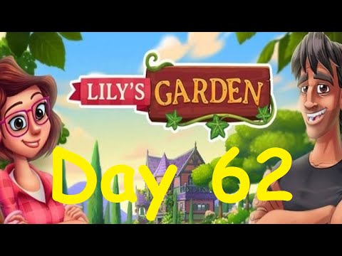 Lily's Garden Day 62 Complete Walkthrough