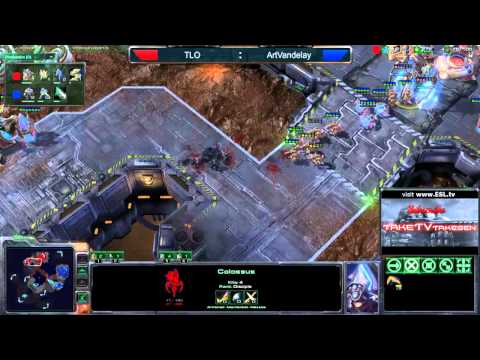 Starcraft II G78 TLO(P) vs ArtVandelay(T) Scrap Station