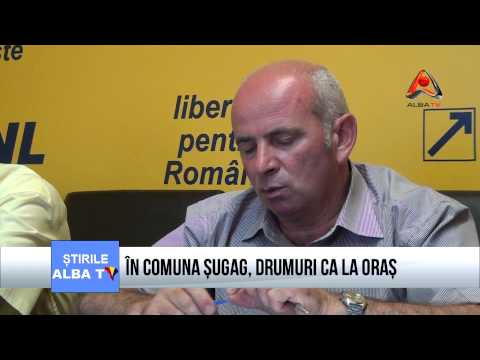 In comuna Sugag, drumuri ca la oras