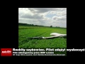 Wideo: Katastrofa szybowca w Lesznie