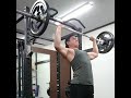 コレが一番効く! オーバーヘッドプレス 60kg