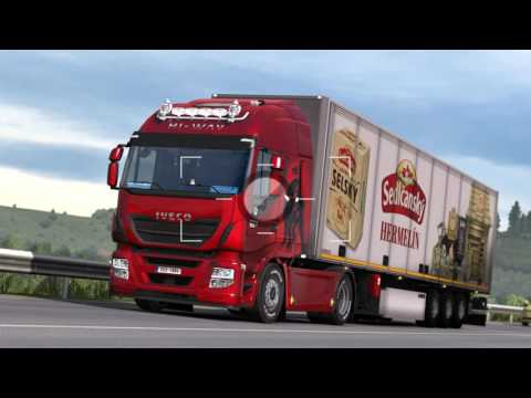 ETS2 Iveco Stralis Hi-Way 500  Clermont-Ferrand - Marseille