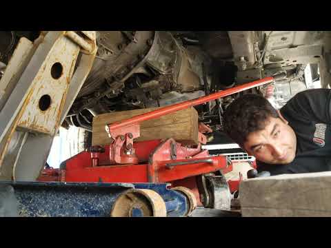 6.7 powerstroke 4x4 f350 transmission installation